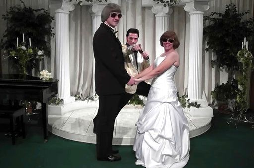 The Latest: Father doesn't believe son chained children