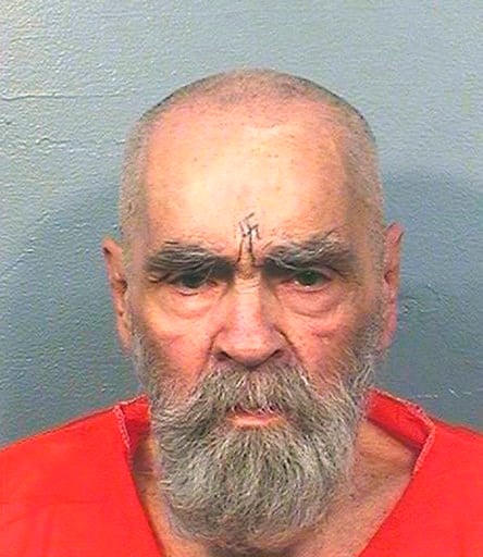 (California Department of Corrections and Rehabilitation via AP, File). FILE - This Aug. 14, 2017, file photo provided by the California Department of Corrections and Rehabilitation shows Charles Manson. A Los Angeles judge on Friday, Jan. 26, 2018, wi...
