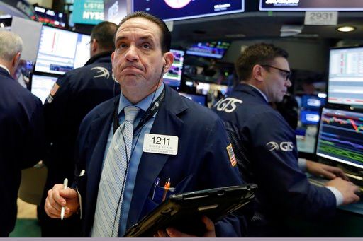 Stocks go on a wild ride, Dow closes down more than 1,100 points