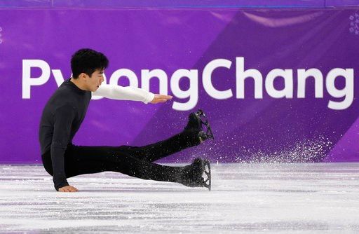 Chen flops as teammates soar in men's Olympic short program