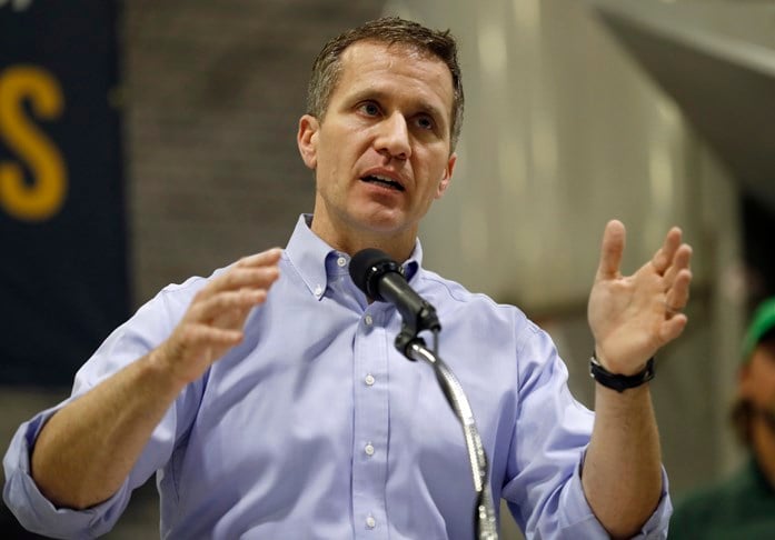 Grand jury indicts Missouri governor who admitted affair