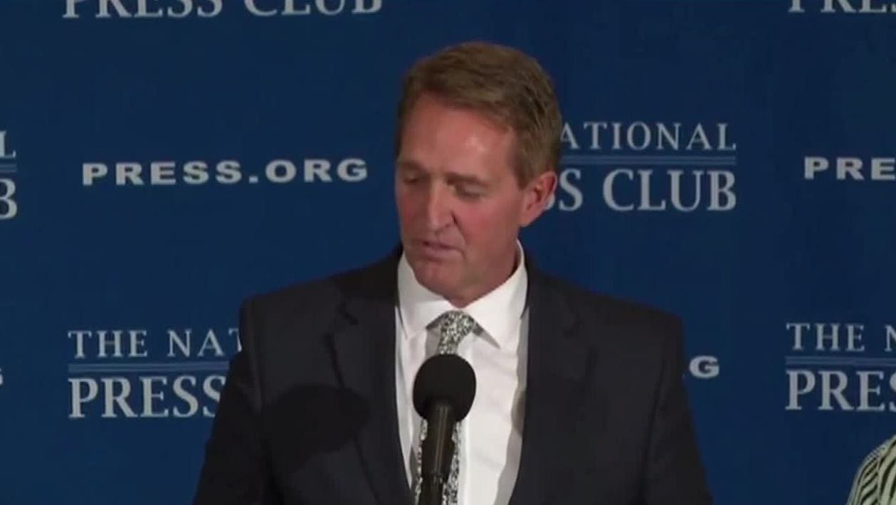 Sen. Jeff Flake eyes 2020 primary challenge to stop Trump