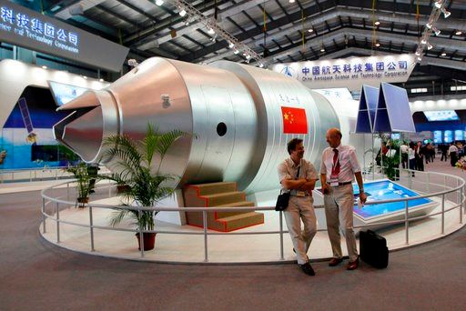 Defunct Chinese space lab hurtles toward Earth on wide path