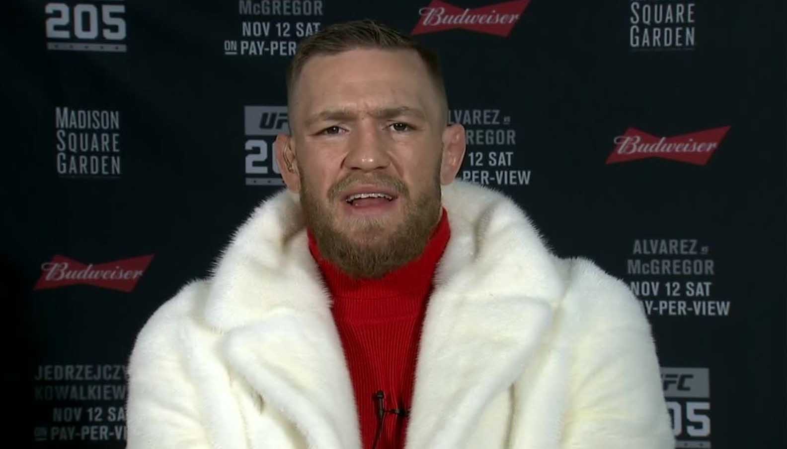 McGregor turns self into police after backstage melee