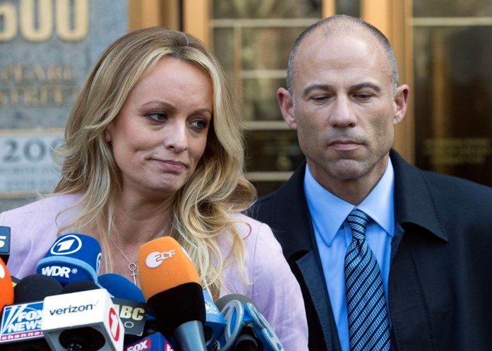 Porn star Stormy Daniels sues President Trump for defamation