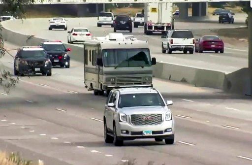 Nap, shave, 3-hour run part of RV chase suspect's getaway