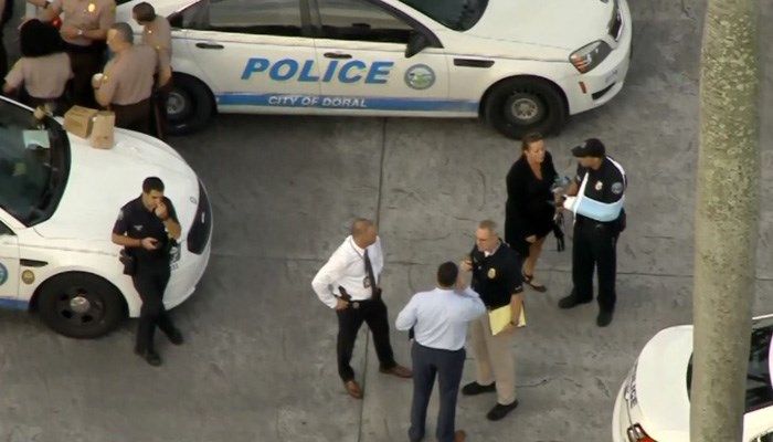 Gunman arrested after police shootout at Trump resort