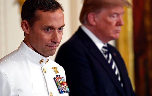 Trump awards Medal of Honor to Navy SEAL in Afghan assault