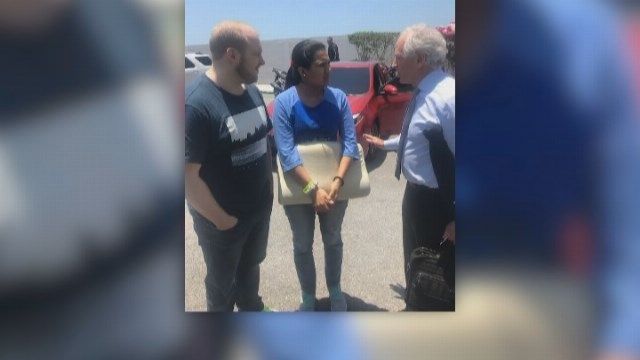 American jailed in Venezuela for 2 years arrives in US