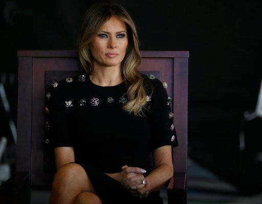 After 24 days out of sight, Melania Trump finally reappears