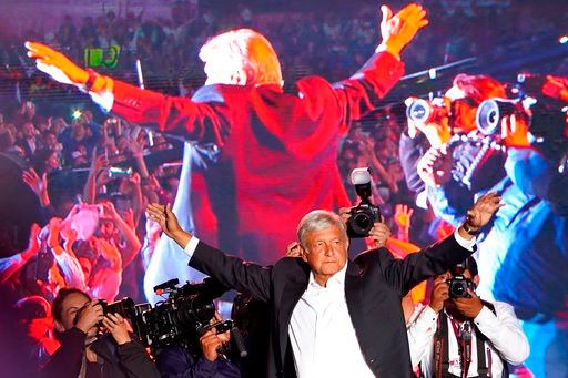 Mexico's Lopez Obrador claims historic win, broad mandate