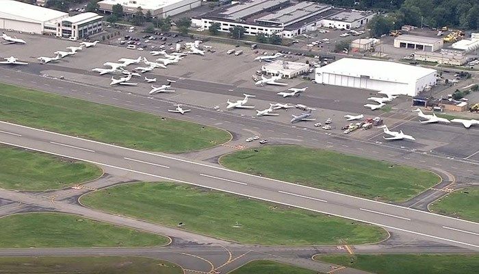 Rapper Post Malone's jet lands safely after 2 tires blow