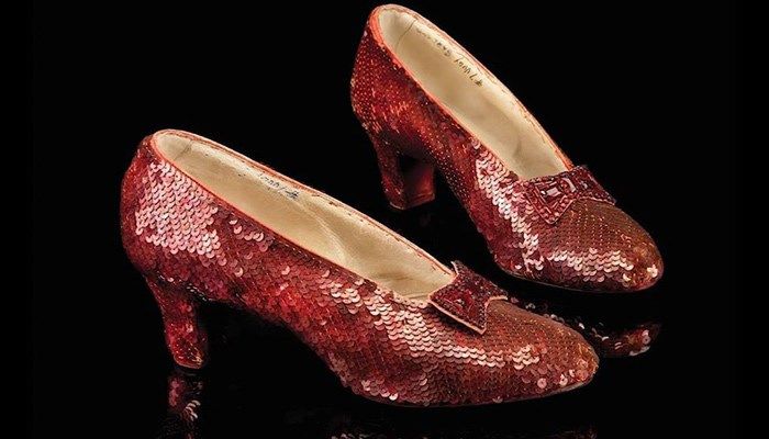 Sting operation recovered Dorothy's stolen ruby slippers